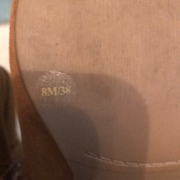 Tan Laureen leather like new booties - Picture 5 of 8